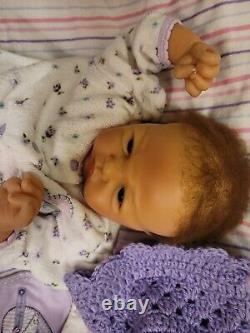 Reborn Baby Dolls pre owned By Doll Artist Sandy Faber 18 inch Gender Neutral