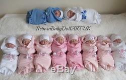 Reborn Baby GIRL dolls, Beautiful Sleeping Baby Dolls. #RebornBabyDollART UK