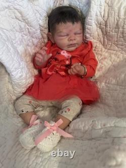 Reborn Baby Gideon LE- No. 7/800 by Dawn McLeod. Reborn Artist Mary A Sherman