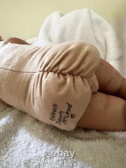 Reborn Baby Gideon LE- No. 7/800 by Dawn McLeod. Reborn Artist Mary A Sherman