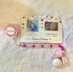 Reborn Baby Gideon LE- No. 7/800 by Dawn McLeod. Reborn Artist Mary A Sherman