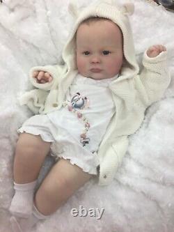 Reborn Baby Girl Art Doll Made From Realborn Joseph 3 Authentic Reborn Uk