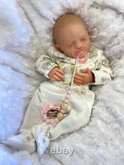 Reborn Baby Girl Art Doll Peter Rabbit Outfit Uk Artist Realborn Sculpt S