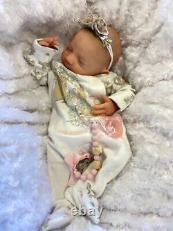 Reborn Baby Girl Art Doll Peter Rabbit Outfit Uk Artist Realborn Sculpt S