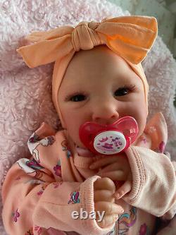 Reborn Baby Girl Ava By Cassie Brace