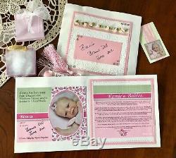 Reborn Baby Girl Bianca Silicone Sculpt by Romie Strydom! #11/11 So Sweet