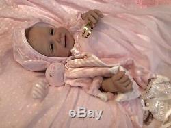 Reborn Baby Girl Bianca Silicone Sculpt by Romie Strydom! #11/11 So Sweet