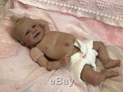 Reborn Baby Girl Bianca Silicone Sculpt by Romie Strydom! #11/11 So Sweet