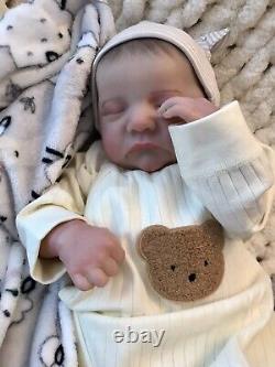 Reborn Baby Girl Doll 19 Soft Floppy Body Lifelike Newborn 5 lbs Hand Painted