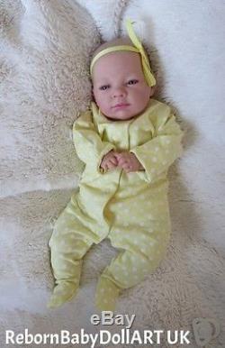 Reborn Baby Girl Doll Beautiful Awake Baby Doll. #RebornBabyDollART UK