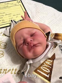 Reborn Baby Girl Doll Gretel By E Jameson, Paint Abbie Annette Ltd Edition