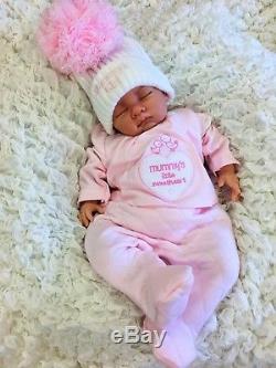 Reborn Baby Girl Doll Heavy Floppy Feels Like Real Baby Mummys Girl S