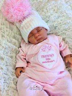 Reborn Baby Girl Doll Heavy Floppy Feels Like Real Baby Mummys Girl S