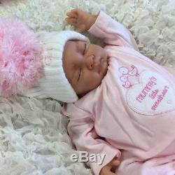 Reborn Baby Girl Doll Heavy Floppy Feels Like Real Baby Mummys Girl S