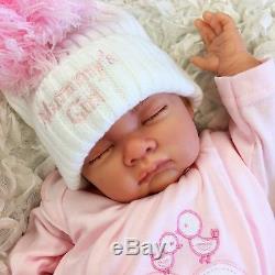 Reborn Baby Girl Doll Heavy Floppy Feels Like Real Baby Mummys Girl S