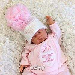 Reborn Baby Girl Doll Heavy Floppy Feels Like Real Baby Mummys Girl S