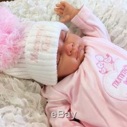 Reborn Baby Girl Doll Heavy Floppy Feels Like Real Baby Mummys Girl S