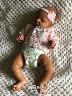 Reborn Baby Girl Doll Luciano By Cassie Brace Ltd Edition