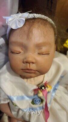 Reborn Baby Girl Doll With Magnetic Paci