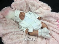 Reborn Baby Girl First Reborn Spanish Outfit With Bling Pom Pom Hat 0128s