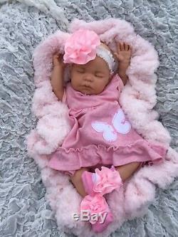 Reborn Baby Girl Heavy Baby Girl Stunning Baby Spanish Style Dress P M