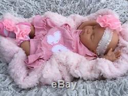 Reborn Baby Girl Heavy Baby Girl Stunning Baby Spanish Style Dress P M