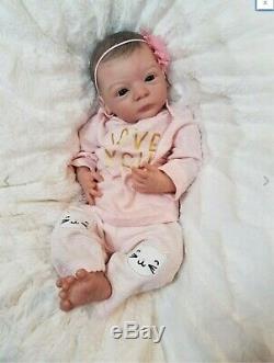 Reborn Baby Girl Lindea by Gudrun Legler SOLD OUT Ltd Edition Realistic Doll