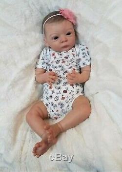 Reborn Baby Girl Lindea by Gudrun Legler SOLD OUT Ltd Edition Realistic Doll