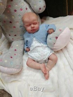 Reborn Baby Girl Lou Lou by Joanna Kazmierczak Limited Edition Newborn Doll