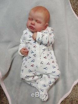 Reborn Baby Girl Lou Lou by Joanna Kazmierczak Limited Edition Newborn Doll