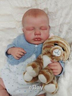 Reborn Baby Girl Lou Lou by Joanna Kazmierczak Limited Edition Newborn Doll