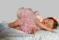 Reborn Baby Girl Martha. Weighted, Comes With Accessories