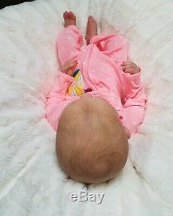 Reborn Baby Girl Realborn Evelyn Bountiful Baby Realistic Newborn Doll