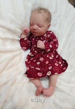 Reborn Baby Girl Realborn Johannah Bountiful Baby Lifelike Realistic Doll