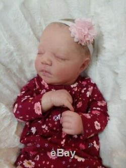 Reborn Baby Girl Realborn Johannah Bountiful Baby Lifelike Realistic Doll