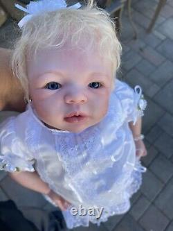 Reborn Baby Girl Silicone Rose Cottage