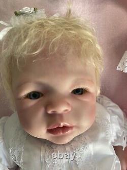 Reborn Baby Girl Silicone Rose Cottage