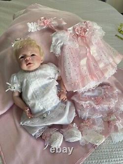 Reborn Baby Girl Silicone Rose Cottage