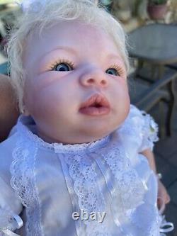 Reborn Baby Girl Silicone Rose Cottage