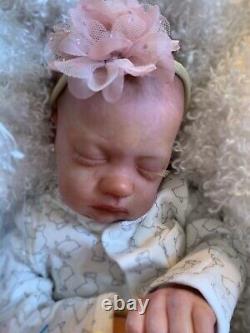 Reborn Baby Girl Sofia Grace Sculpt By Natalie Scholl. Limited EditionCOA