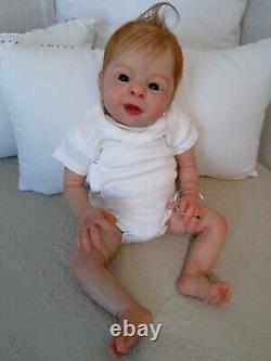 Reborn Baby Laura Tuzio Ross Reborn Anthony as a Girl Sold Out Edition 18 inches