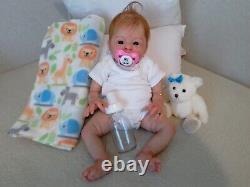 Reborn Baby Laura Tuzio Ross Reborn Anthony as a Girl Sold Out Edition 18 inches