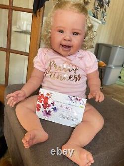 Reborn Baby Maizie by Andrea Arcello, With COA