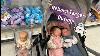 Reborn Baby Outing With Three Dolls Target Shopping With My Reborns