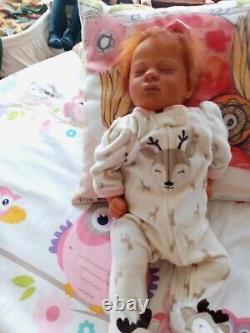 Reborn Baby Preemie Ashley Asleep
