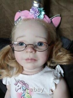 Reborn Baby Realistic Toddler Doll Emmy, 30 Tall, 9.7 lbs