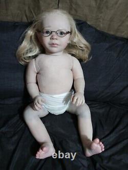 Reborn Baby Realistic Toddler Doll Emmy, 30 Tall, 9.7 lbs