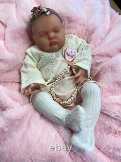 Reborn Baby Stunning Girl From Authentic Spice Sculpt With Peter Rbbit Outfit