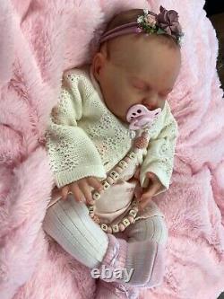 Reborn Baby Stunning Girl From Authentic Spice Sculpt With Peter Rbbit Outfit