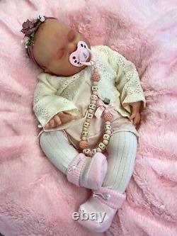 Reborn Baby Stunning Girl From Authentic Spice Sculpt With Peter Rbbit Outfit
